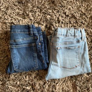 Two Pairs of Girls Jeans